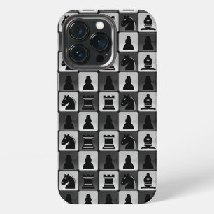 Monochrome Chess Pattern   iPhone 13 Pro Case