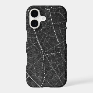 Monochrome Contemporary Distressed Abstract Design
