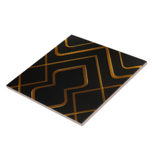 Monochrome Deco Grid Designer Accent Christian Tile
