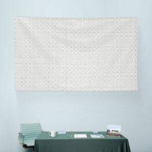 Monochrome Geometric Texture Seamless Diamond Look Banner