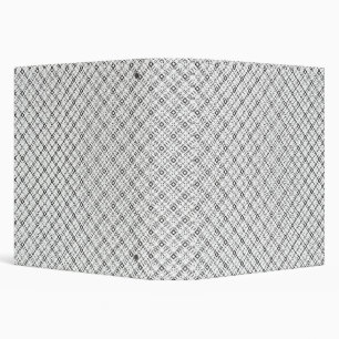 Monochrome Geometric Texture Seamless Diamond Look Binder