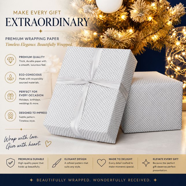 Monochrome Geometric Texture|Seamless Diamond Look Wrapping Paper (Creator Uploaded)