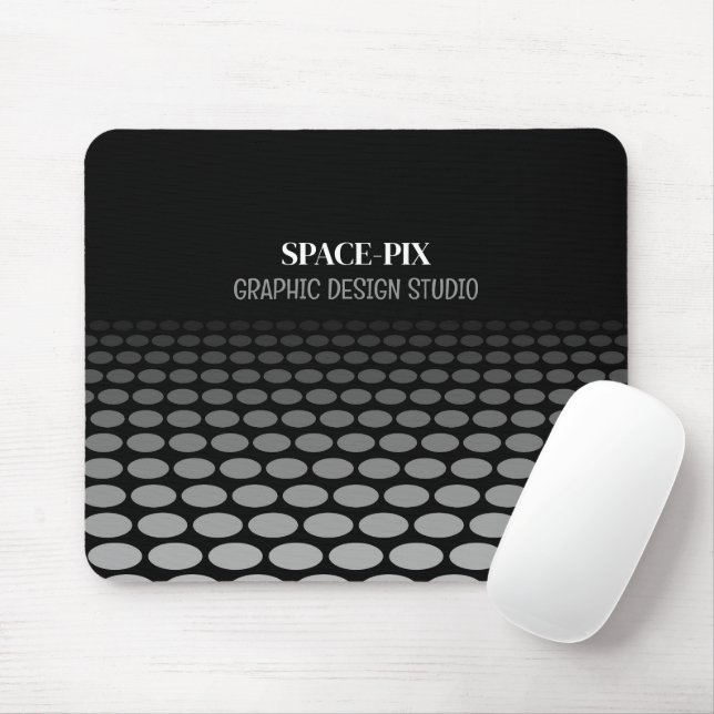 Monochrome Graphic, Graphic Designer Mouse Pad (With Mouse)