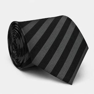 Monochrome Grey Black Diagonal Tie