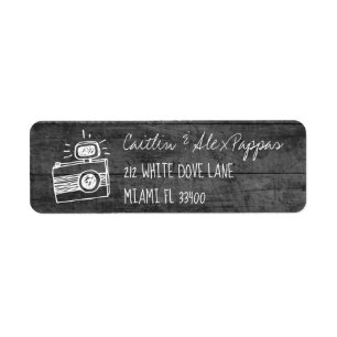 Monochrome Grey Hand-drawn Camera Icon Handwriting