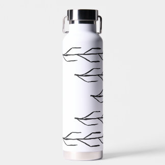 Monochrome Ink Branch Water Bottle