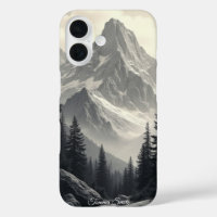 Monochrome Mountain Range 
