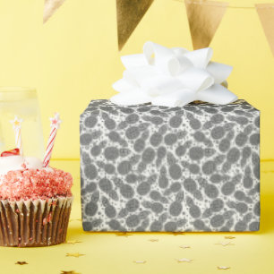 Monochrome Pineapples Wrapping Paper