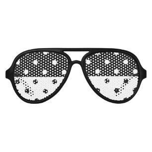 Monochrome Polka Dots Party Shades