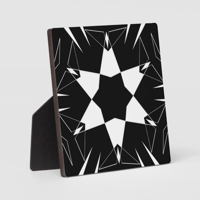 Monochrome Pulse Plaque (Front)