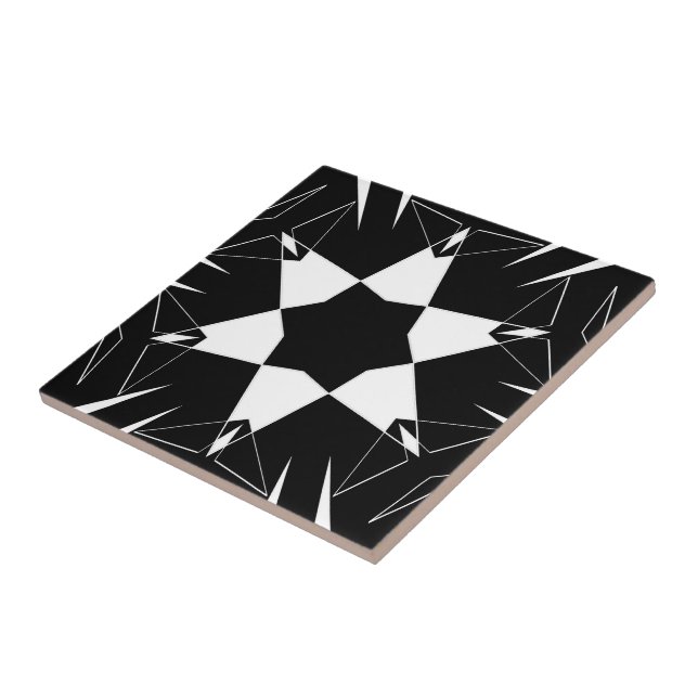 Monochrome Pulse Tile (Side)