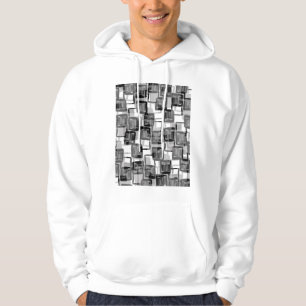 Monochrome Squares Hoodie