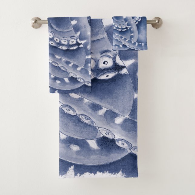 Monochrome Tentacles Bleu (En situation)