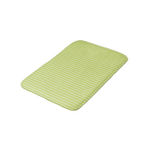 Monochrome Thin Stripes Design - Bath Mat