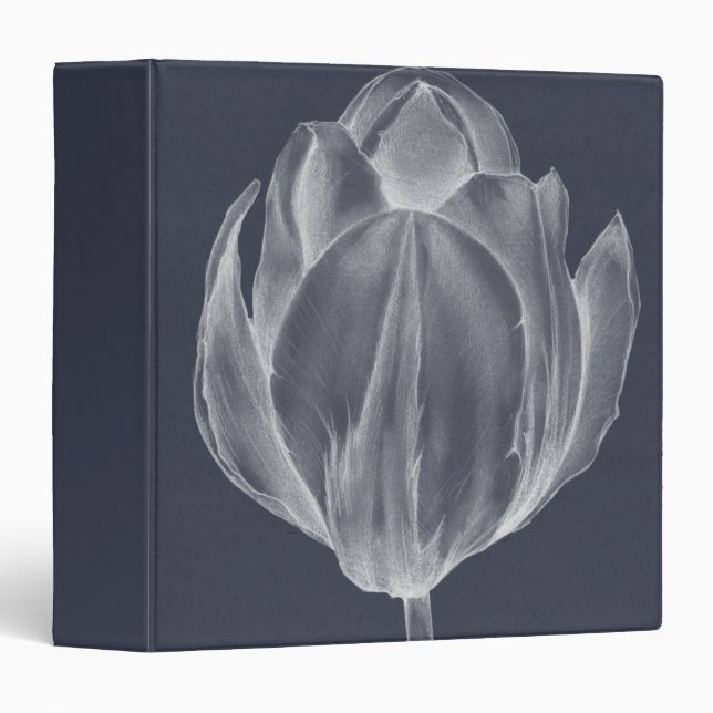 Monochrome Tulip I Binder (Front/Spine)