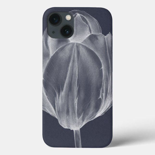 Monochrome Tulip I Case-Mate iPhone Case (Back)