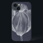 Monochrome Tulip I iPhone 13 Case<br><div class="desc">Floral</div>