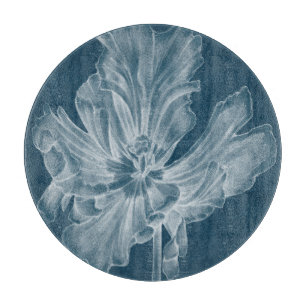 Monochrome Tulip II Cutting Board