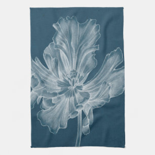 Monochrome Tulip II Kitchen Towel
