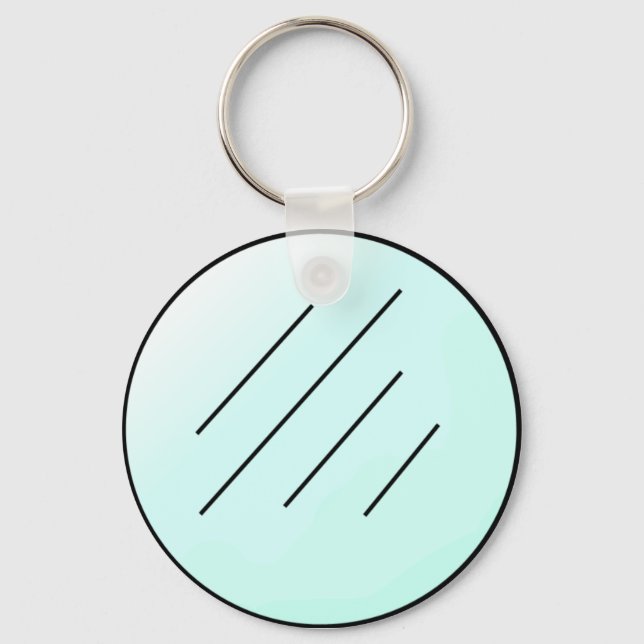 Monocle Keychain (Front)