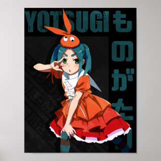 Monogatari  Ononoki Yotsugi Poster