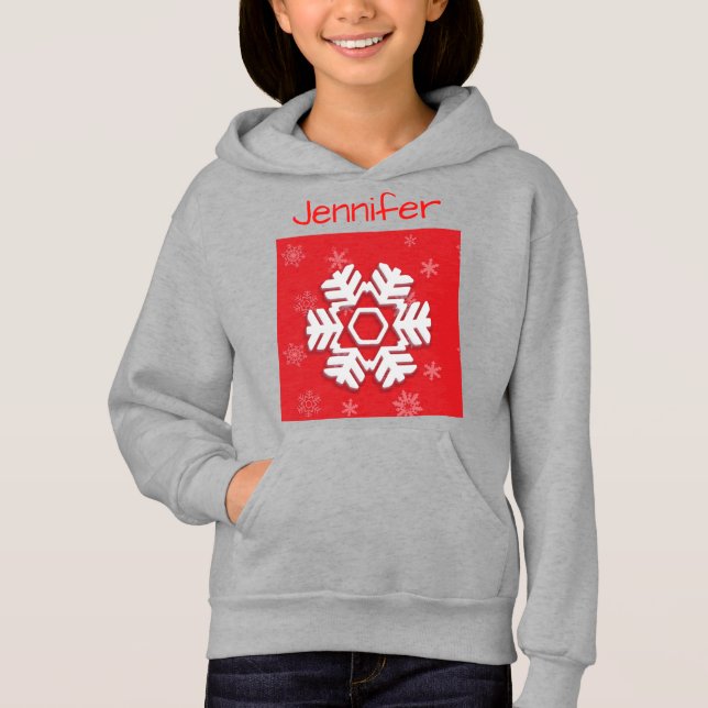 Monogram 20XX Hello Winter Holiday Snowflake (Front)