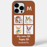 Monogram 4 Photo Collage | Dog Mom Life Happy Life