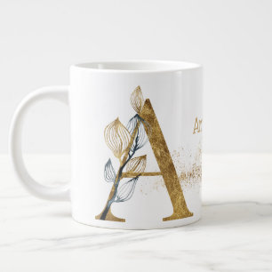 Monogram "A" Jumbo Mug Soup Ice Cream