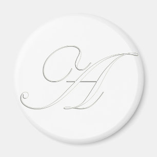 Monogram A Magnet
