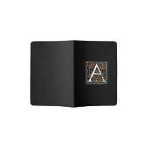 Monogram A Passport Holder
