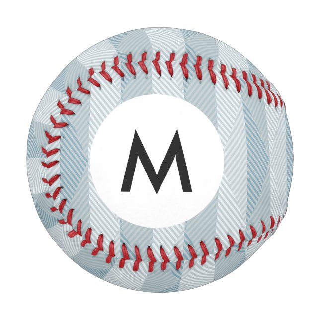 Monogram Abstract ethnic vector background Baseball (Front Left)