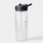 Monogram add name letter bridesmaid wedding maids  water bottle<br><div class="desc">beautiful design</div>