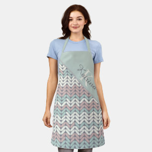 Monogram All-Over Print Apron