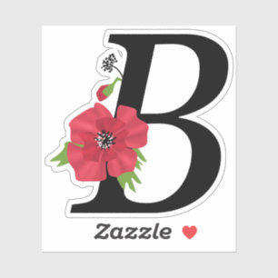monogram, alphabet, lette Br  , floral monogram