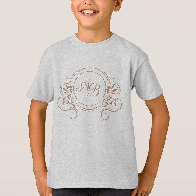 Monogram and Initials Accessories  T-Shirt (Front)