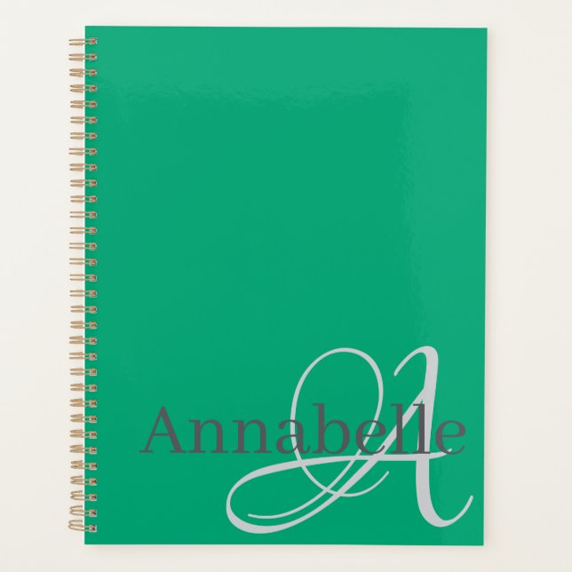 Monogram and Name Planner (Front)