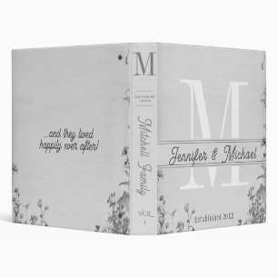 Monogram Anniversary / Wedding Binder