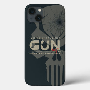 Monogram Art of Gun (Dark mode) iPhone 13 Case