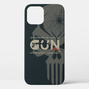 Monogram Art of Gun (Dark mode) iPhone 12 Pro Case