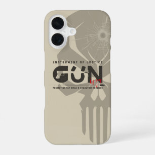 Monogram Art of Gun   iPhone 16 Case