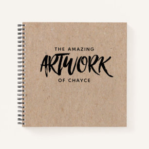 Monogram Artist Sketchbook Notebook