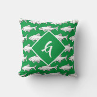 Monogram Artistic Green Minnow Fish