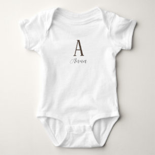 Monogram Autumn vibe Baby Bodysuit