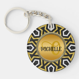 Monogram Aztec Sun Mandala