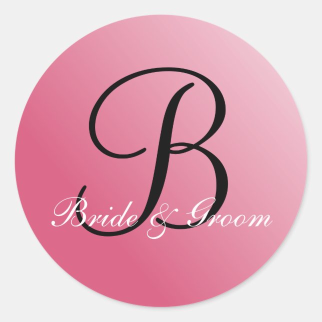 Monogram B customizable seal (Front)