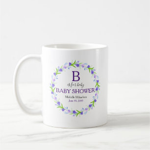 Monogram B is for Baby Shower Coffee Mug