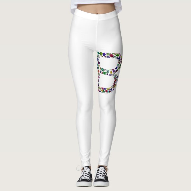 Monogram B Leggings (Front)