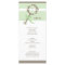 Monogram Baby Rattle Shower Menu