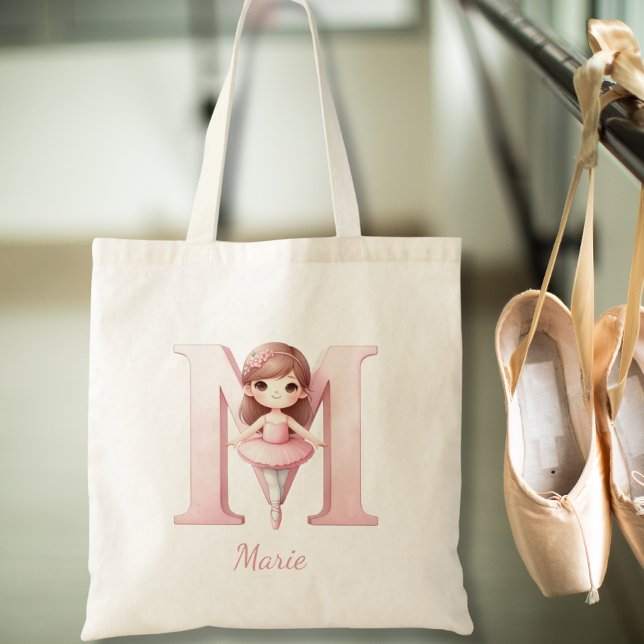 Monogram Ballerina Tote Bag (Creator Uploaded)