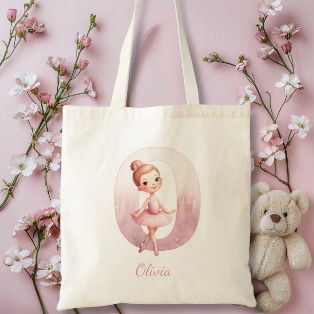 Monogram Ballerina Tote Bag (Creator Uploaded)